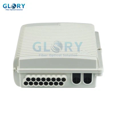 Caixa de distribuição de fibra para montagem em parede
