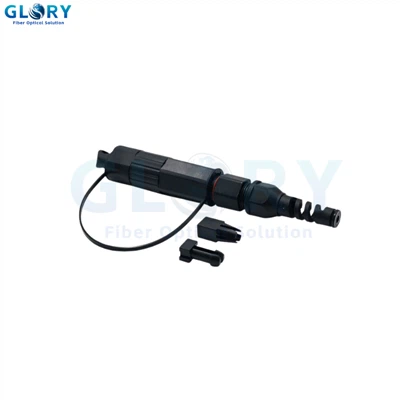 Conector de fibra óptica à prova d'água